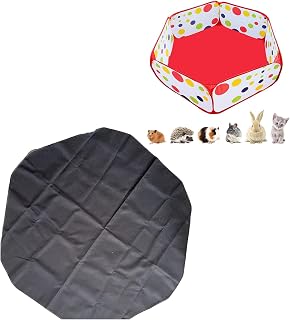 S Portable Small Animals Playpen, Outdoor/Indoor Pop Open Pet Exercise Fence & Waterproof Pads for Small Animal Playpen, Reusable Liners, Waterproof Bottom on Both Sides Fit with Pet Tent Bedding