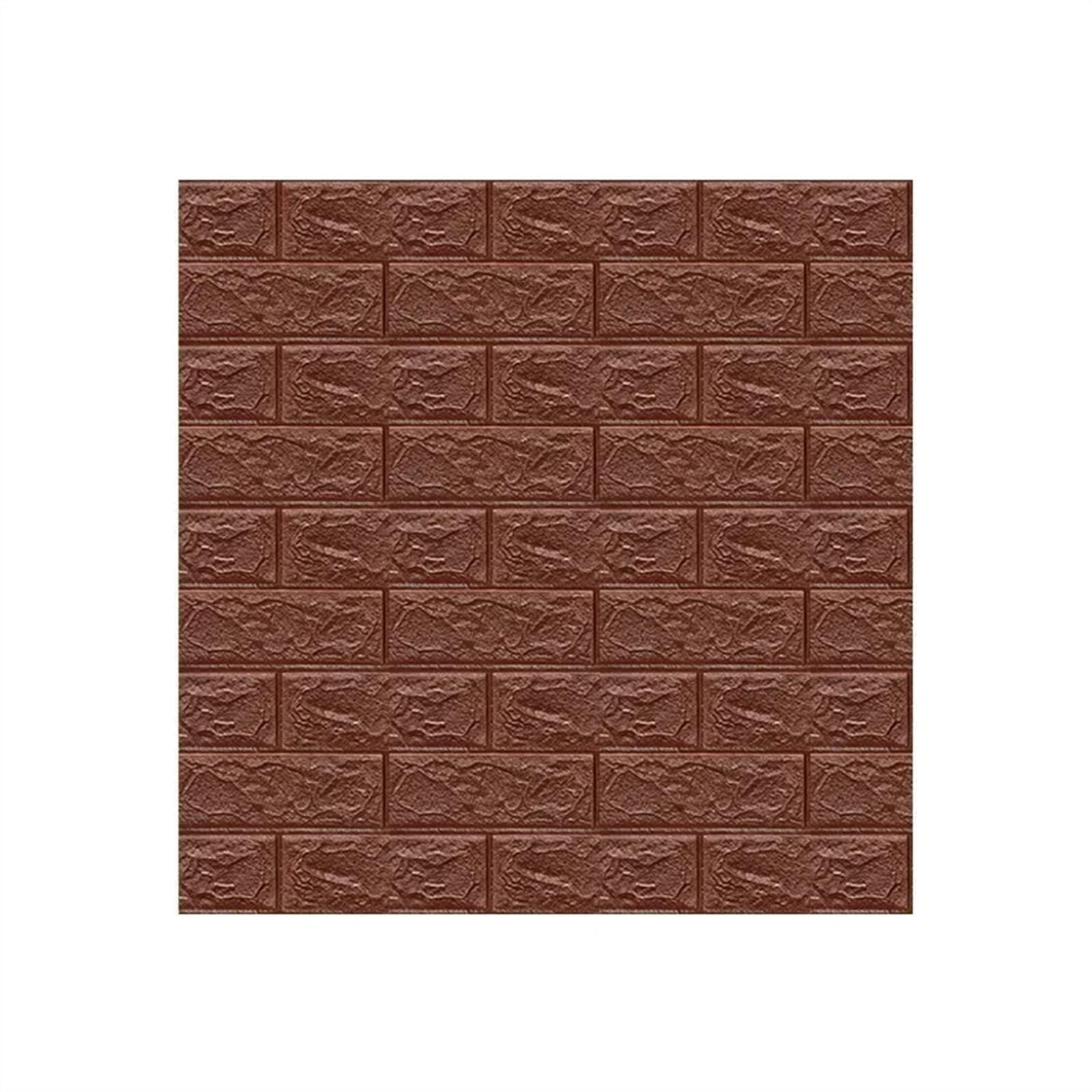 Pared 3d,Ladrillo 3d Adhesivo Pared Papel tapiz, fondo, azulejos de pared, decoración sala estar, pegatinas del hogar(35 38.5cm-01,30PCS)