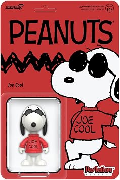 Super7 Reaction Figure Peanuts Joe Cool Snoopy - 3.75 Action Figure