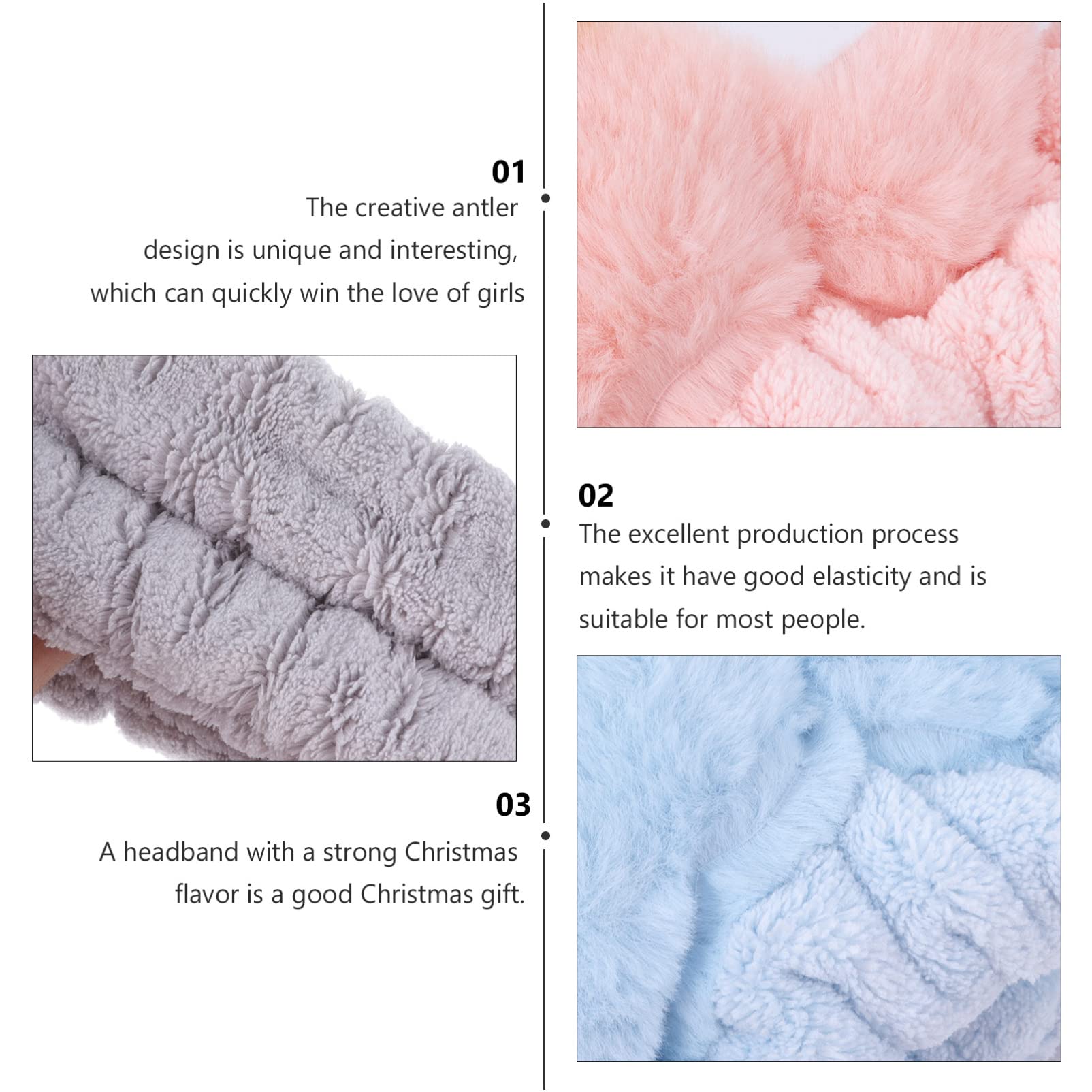 FOMIYES 9piezas Diademas De Coral Fleece Para Mujer Bandas Elásticas Para Maquillaje y Spa Accesorios Para Lavado Facial y Ducha Diseño Chic y Cómodo