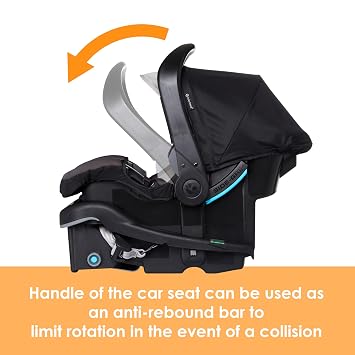 Baby Trend EZ-LiftTM PRO Infant Car Seat, Dash Tan Lightweight Premium Carry, Plush Infant Cushioning, Adjustable Harness Support