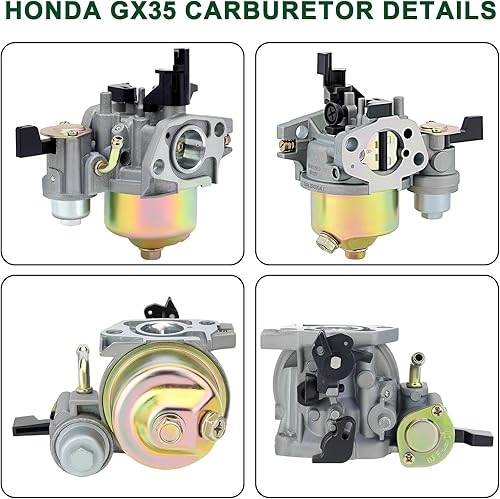 Miniatura 7 de Carburador GX200 GX160 para Honda GX 160 GX 200 5.5HP 6.5 HP Motor Reemplaza 16100-ZH8-W61 16100-ZE1-814 16100-ZE1-825 Honda GX 200 carburador