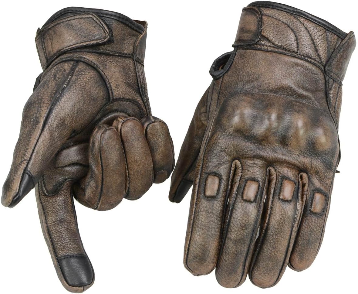 Milwaukee Leather Men's Mens Leather Gloves Mens Leather Gloves