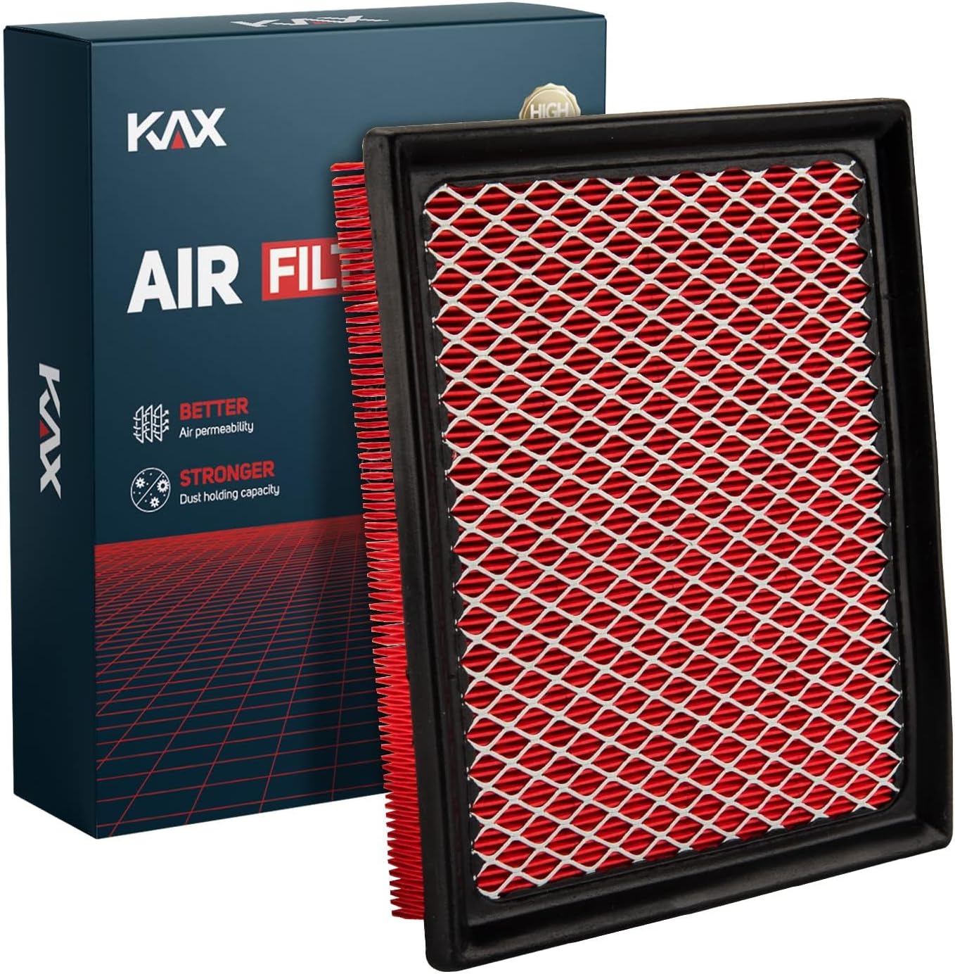Premium Engine Air Filter, CA10741 Replacement for Toyota Prius 2010-2015, RAV4 Hybrid 2016-2018, CT200h 2011-2017, Lexus NX300h 2015-2021, 200% Longer Life