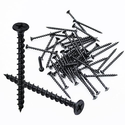 8 tornillos Phillips planos de madera gemelos de 2 pulgadas, tornillos Phillips autorroscantes rápidos, tornillos de madera de alta dureza,