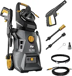 WAP Desobstruidora e Lavadora de Alta Pressão WL 2660 TURBO ULTRA, 420L/h, com Mangueira de Desobstrução, 1800W 127V