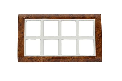 66808WDB Roma Urban Modular Polycarbonate 8M Curve (Woody, Pack of 1)