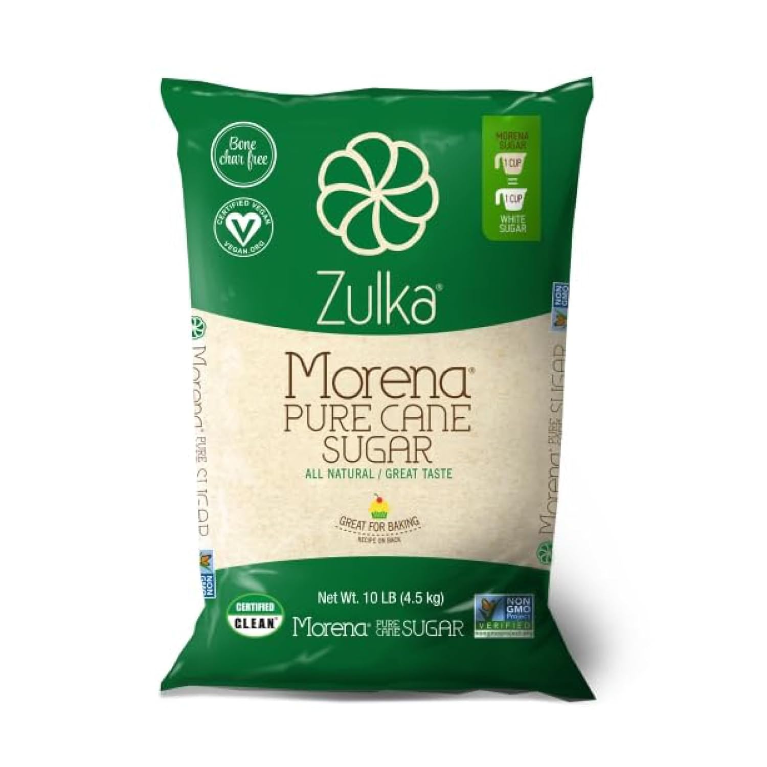 Zulka Pure Cane Sugar (10 Pounds)
