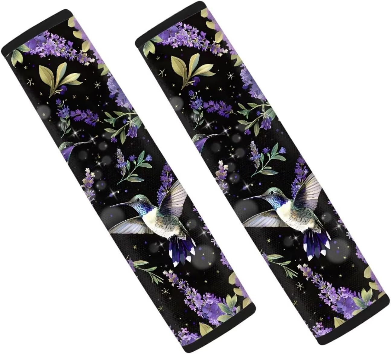 Coldinair Brown Cow Print Car Seat Belt Pads Seatbelt Covers,Soft Comfort Shoulder Seatbelt Pads Cover Seat Belt Cushion