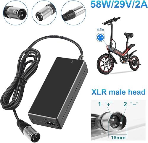 Miniatura 4 de Cargador de batería de scooter de 24V 2A para Golden Buzzaround Lite, silla eléctrica Jazzy, Pride Hoveround Mobility, Schwinn S300 S350 S400 S500