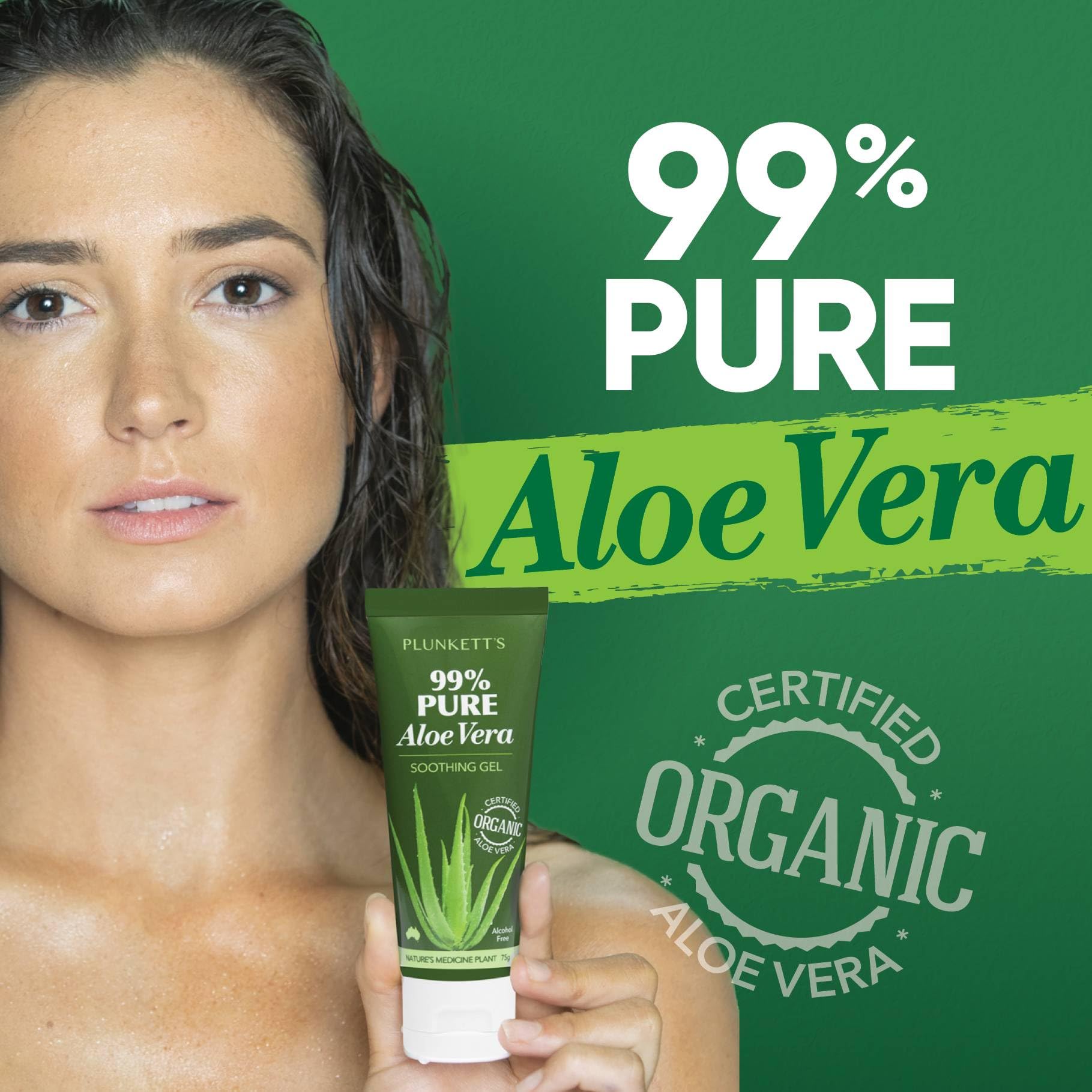 Amazon.com : Plunkett's 99% Pure Aloe Vera Soothing Gel 240mL
