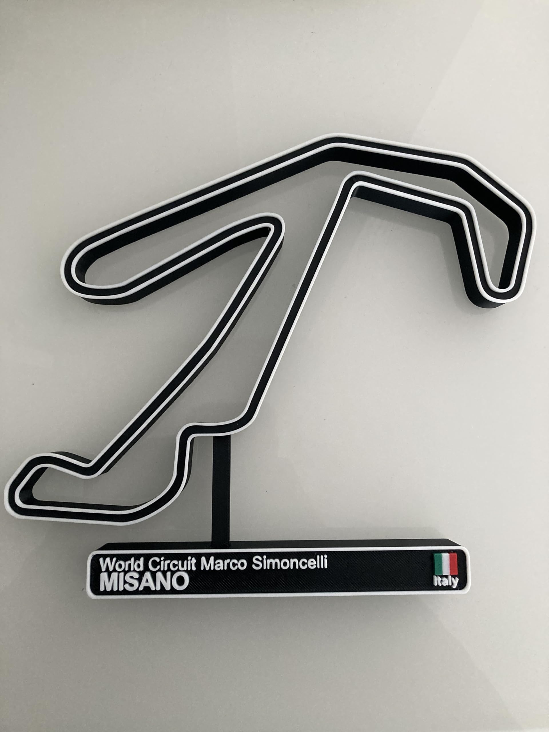 Circuito di Misano, Modello di Circuito di Corsa 3D, Decorazione Automobile
