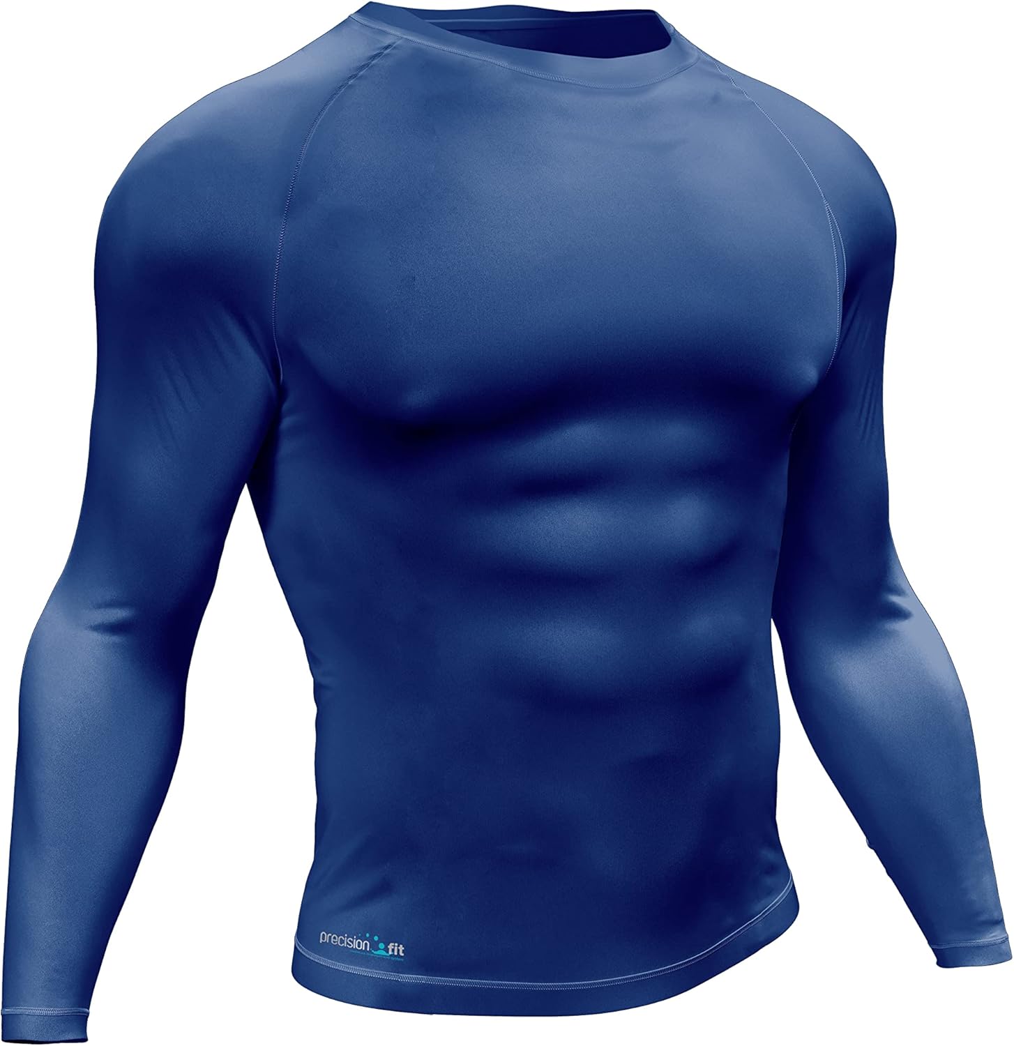 Precision Essential Base Layer Youth Long Sleeve Shirt - Navy