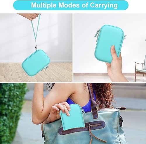 Miniatura 4 de Canboc Estuche rígido de transporte para batería magnética Anker 622633621 (MagGoMagGo con Popsocket), cargador portátil inalámbrico magnético