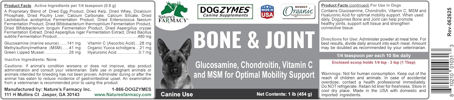 Dogzymes Bone and Joint (1 Pound)