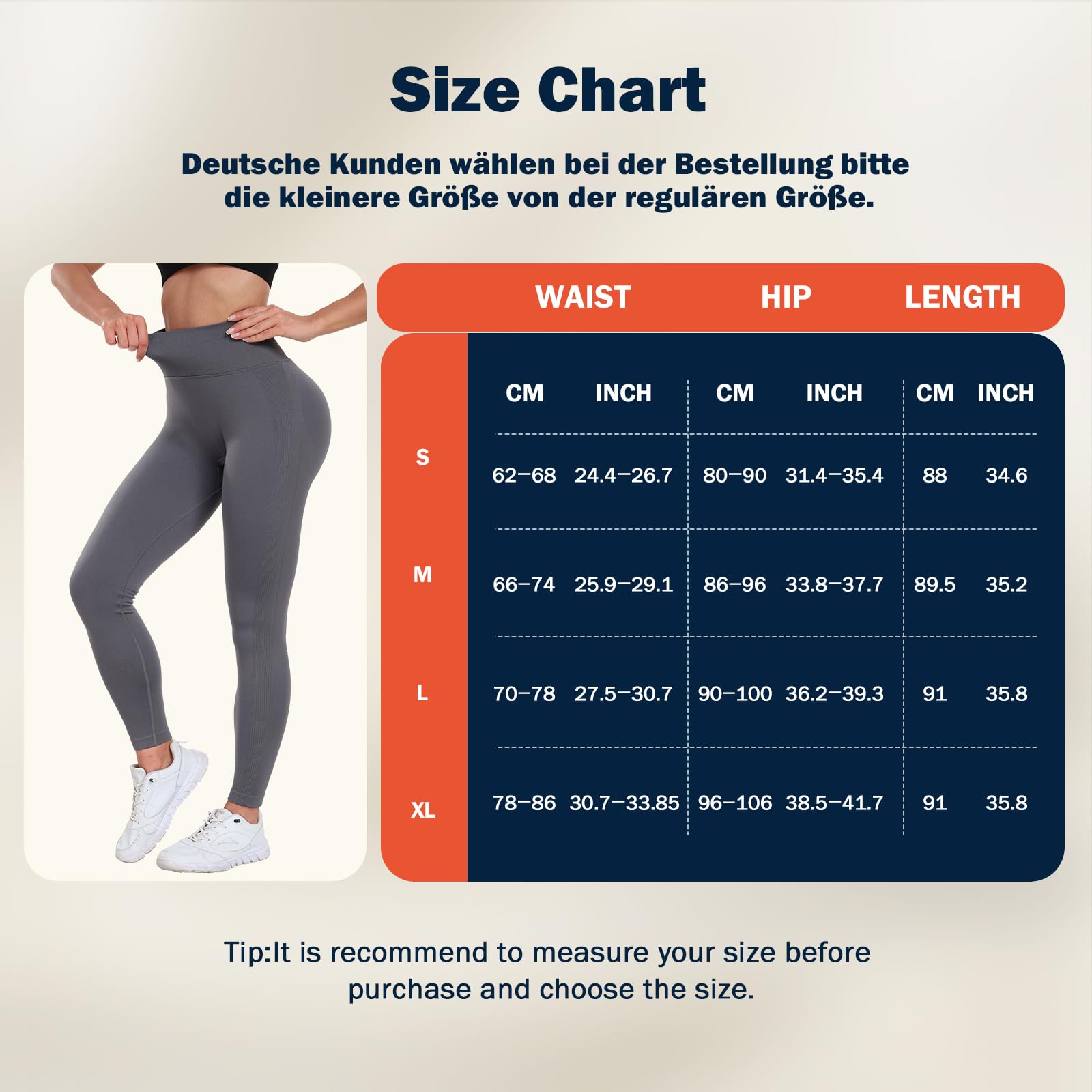Occffy Leggins Sportivi Donna Push Up Leggings Palestra Vita Alta Pantaloni Fitness Yoga Anticellulite