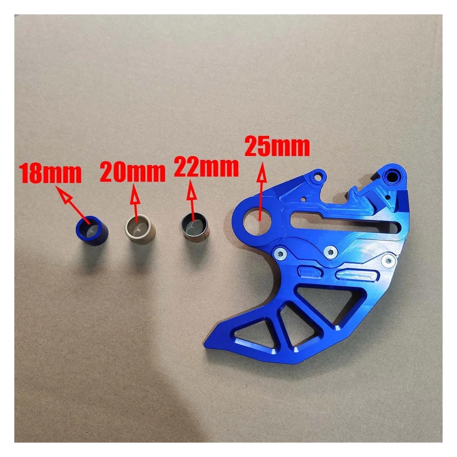 Protezione disco freno posteriore moto adatta for K-tm EXC EXCF XC XCF XCW XCFW SX SXF 125 150 200 250 300 350 400 450 500 530 (nero)