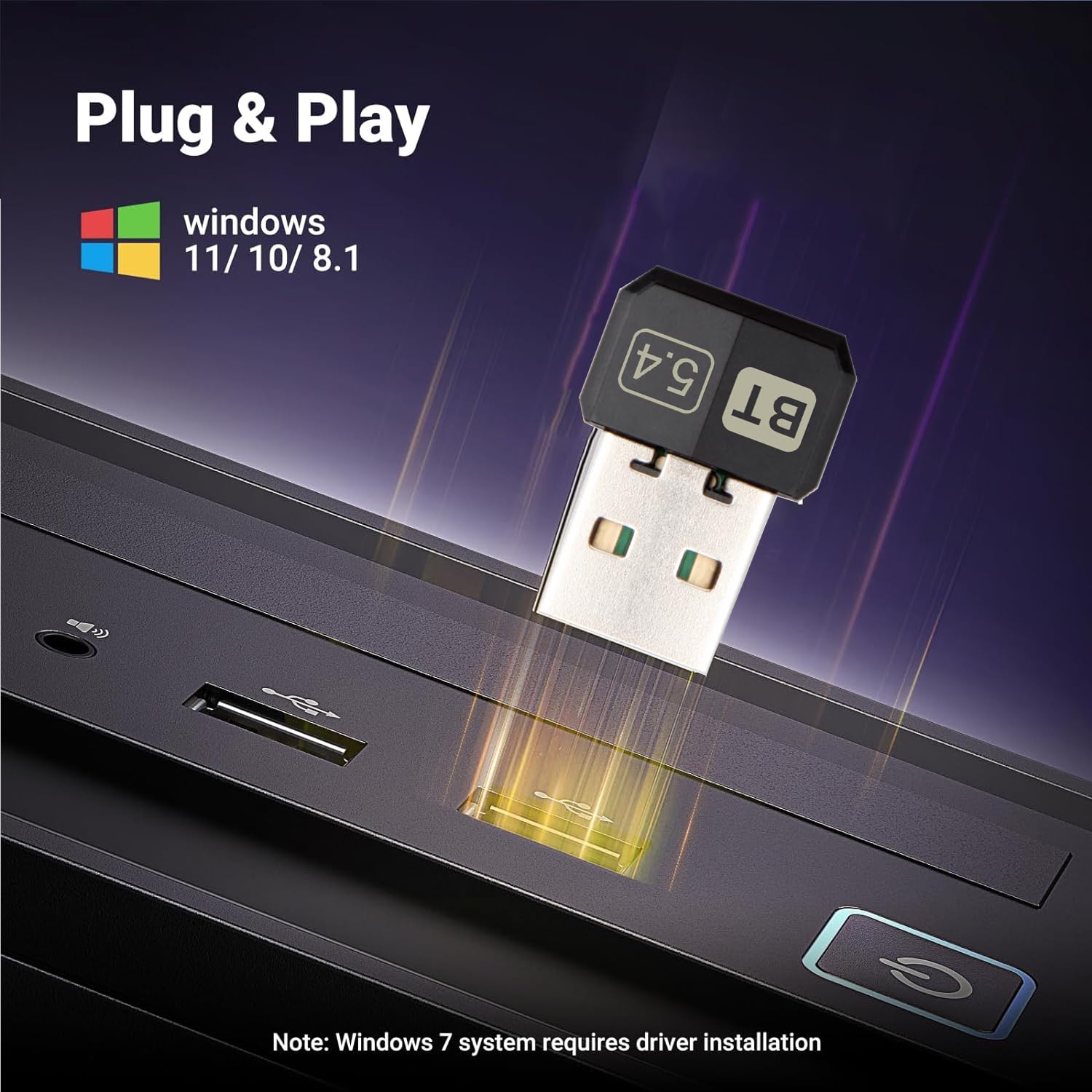 Adattatore Bluetooth 5.4 USB - Per PC Windows 11/10/8.1/7 - Foto 13