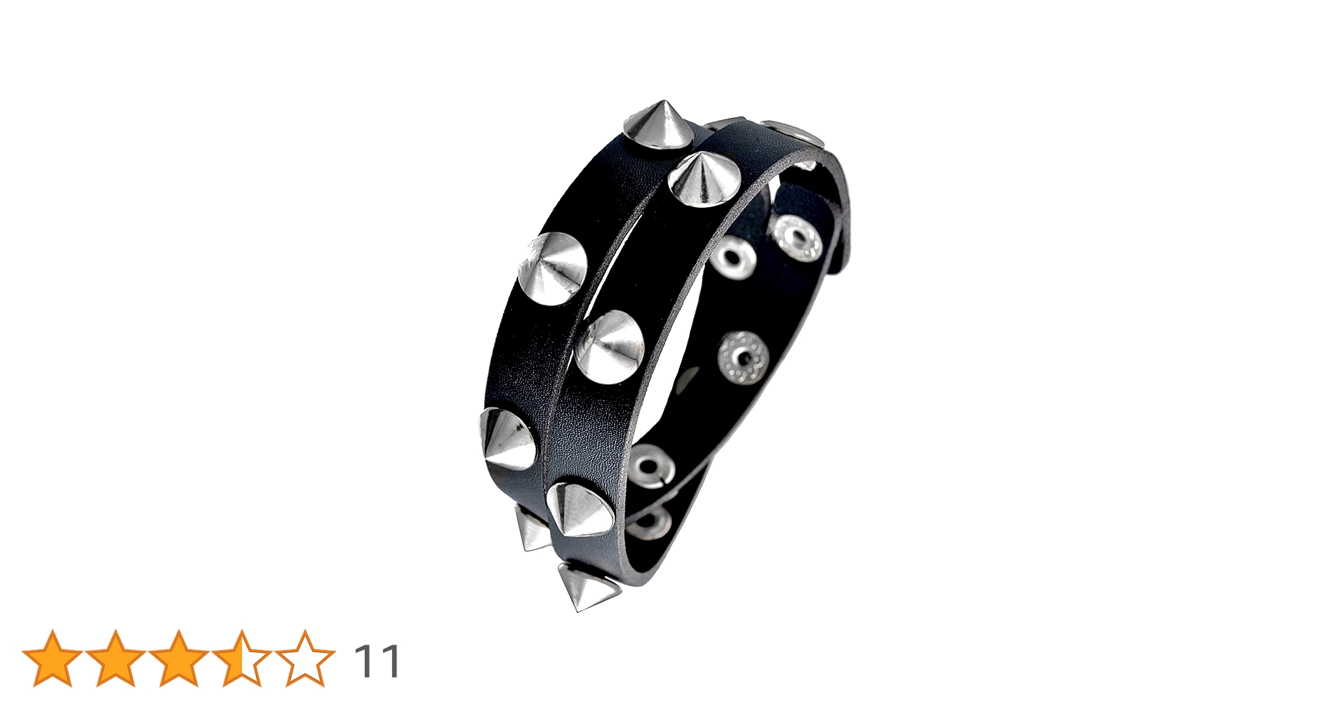 Amazon | 【P-Rize】 ブレスレット トゲトゲ スタッズ 2重巻き