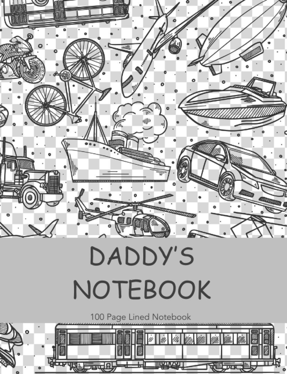 DADDY'S NOTEBOOK: PERSONALISED Notebook Gift For Someone Special DADDY'S NOTEBOOK - 100 PAGE Lined Notebook