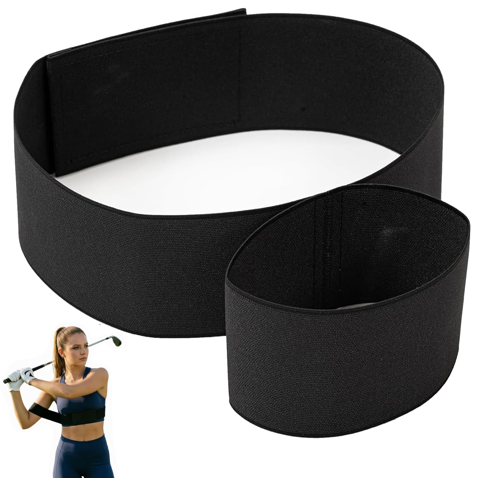 TRS Slider Golf Aid, Golf Slider Training Aid for Home,Range Swing Sync