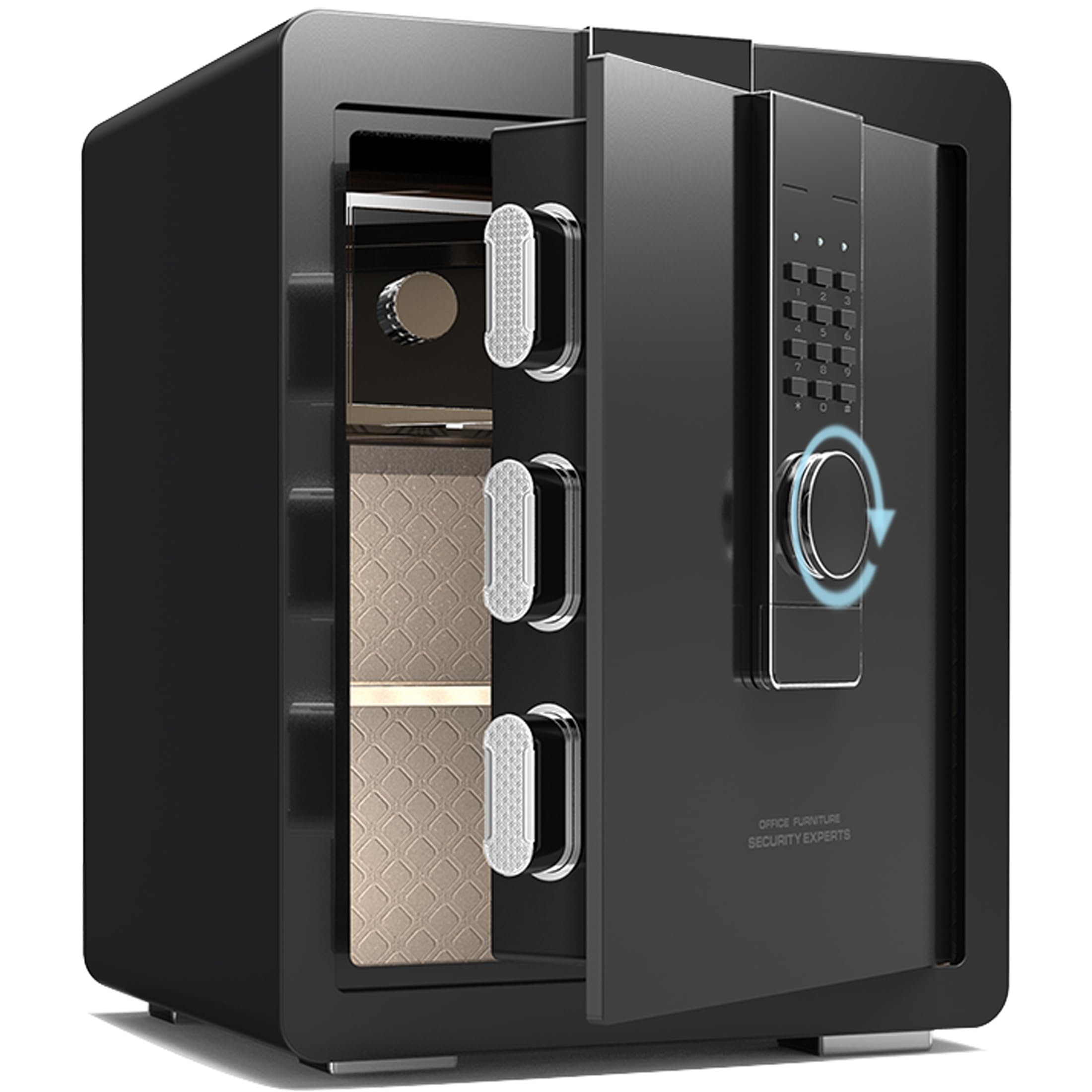 Amazon.co.jp: GIRGBE【強化版】超大 家庭用 暗証番号 52L 金庫 床・壁