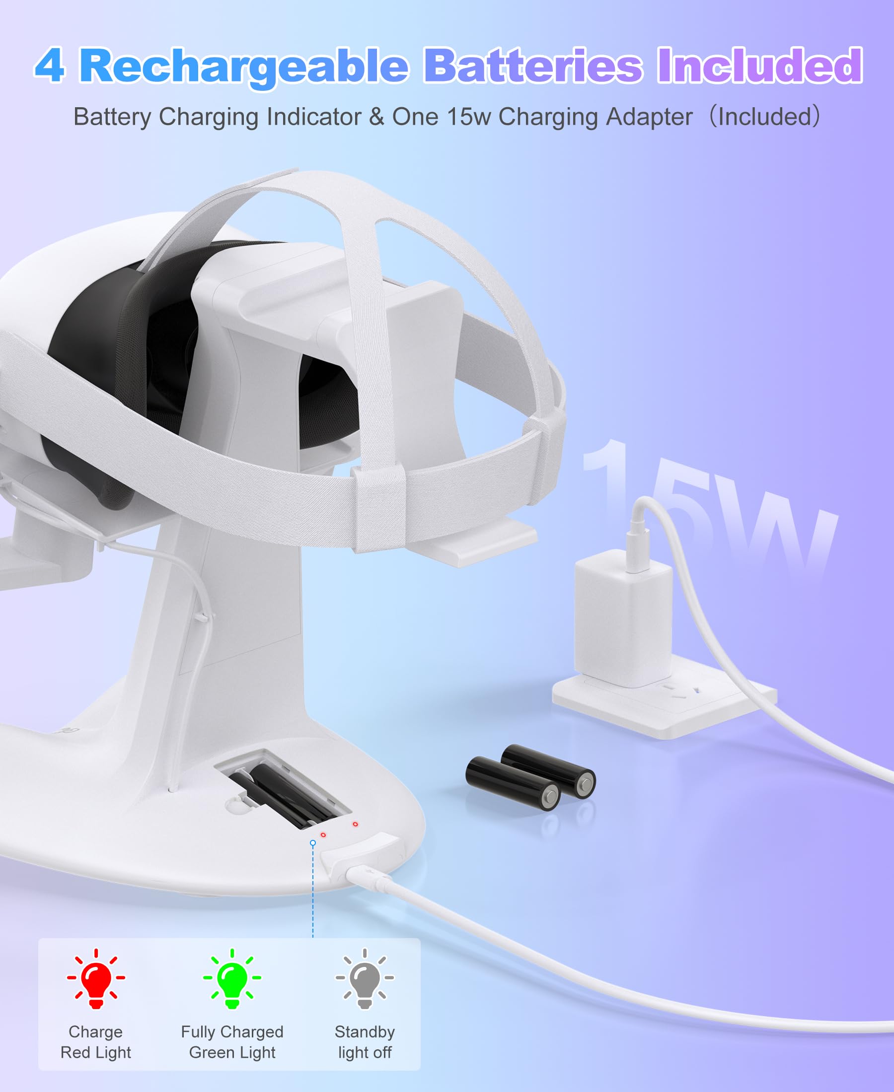 Charging Dock for Meta Quest 3 | Amazon.com.br