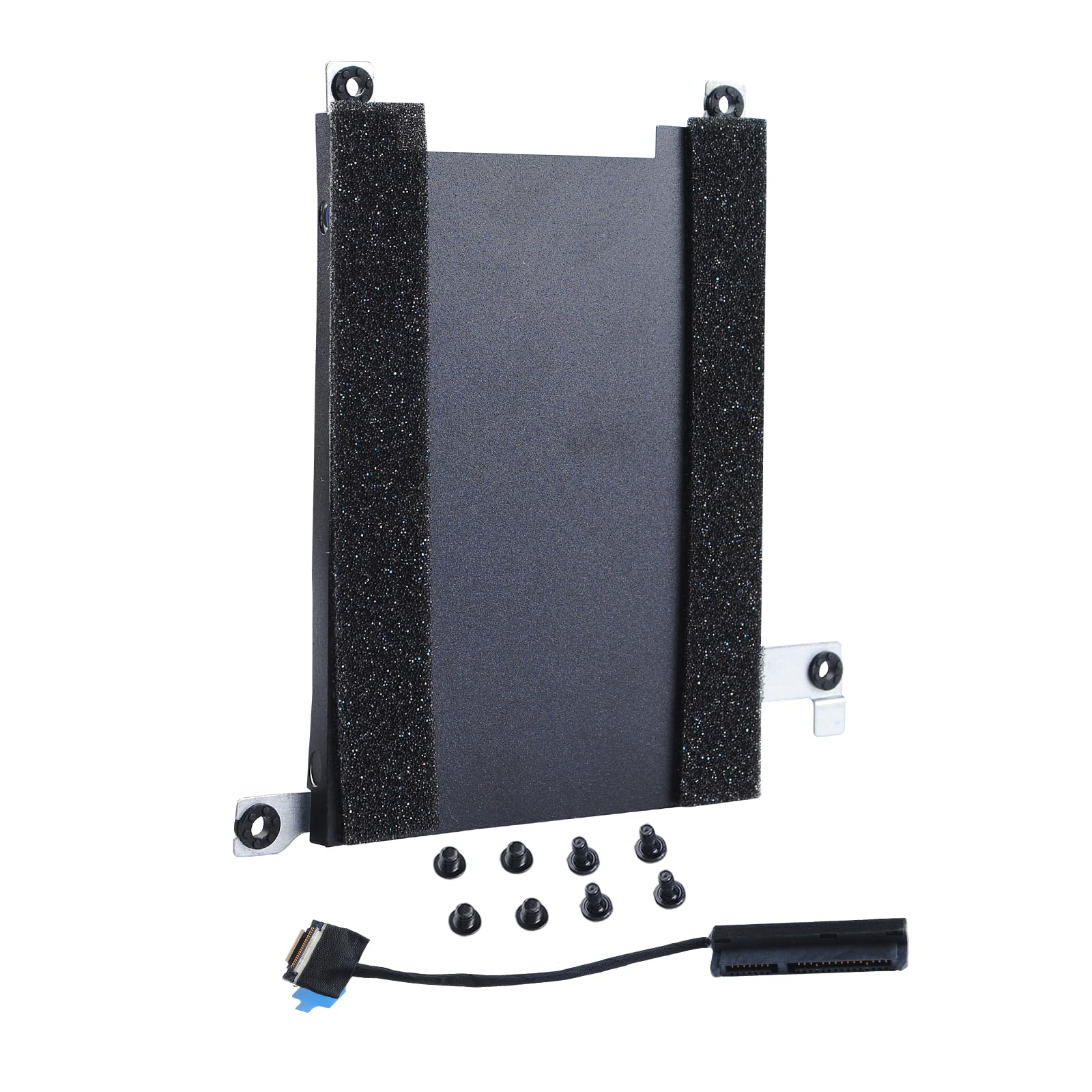 Kit Caddy per disco rigido SATA da 2,5" per Dell Latitude 15 5510 5511 5505 5502 5501 5500, Precision 15 3540 3541 3542 3550 3551, con cavo, staffa, viti