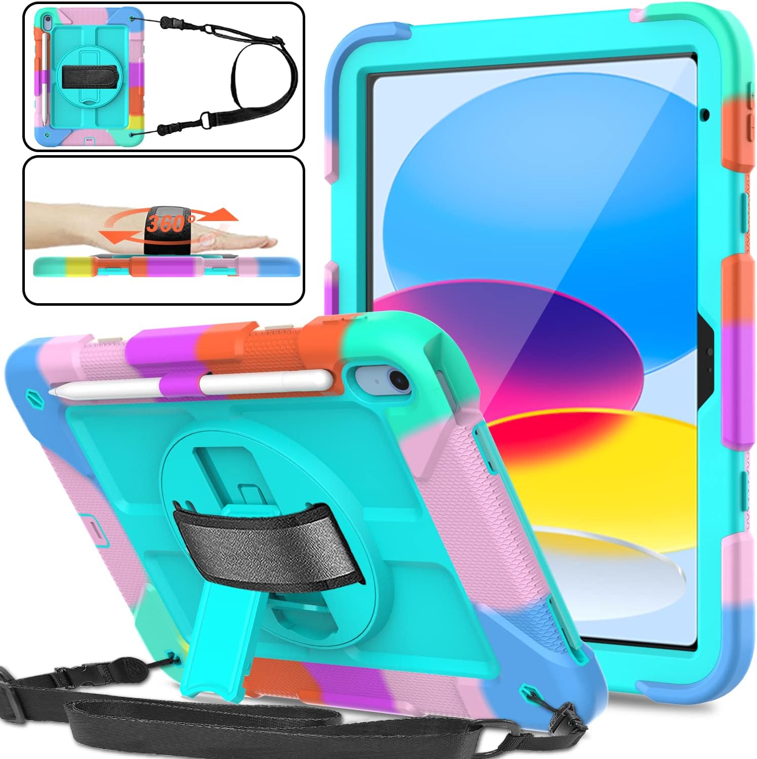 SUPNICE iPad 10th Generation Case 10.9 Inch 2022, Durable