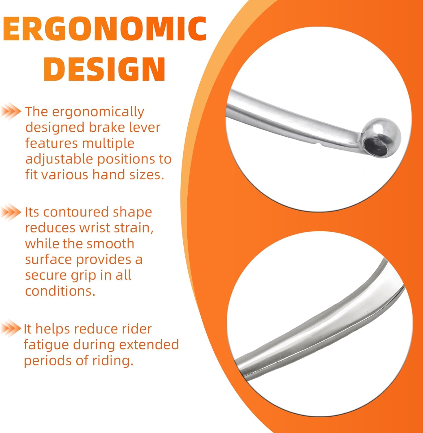 S SYUU Motorcycle Replacement Clutch Lever Left Hand Compatible with/for Suzuki GSF 1250 Bandit GSF 1200 GSX 650 F GSX 1400 SV 1000 DL 1000 Vstrom GSX 1300 R Hayabusa Polished Silver