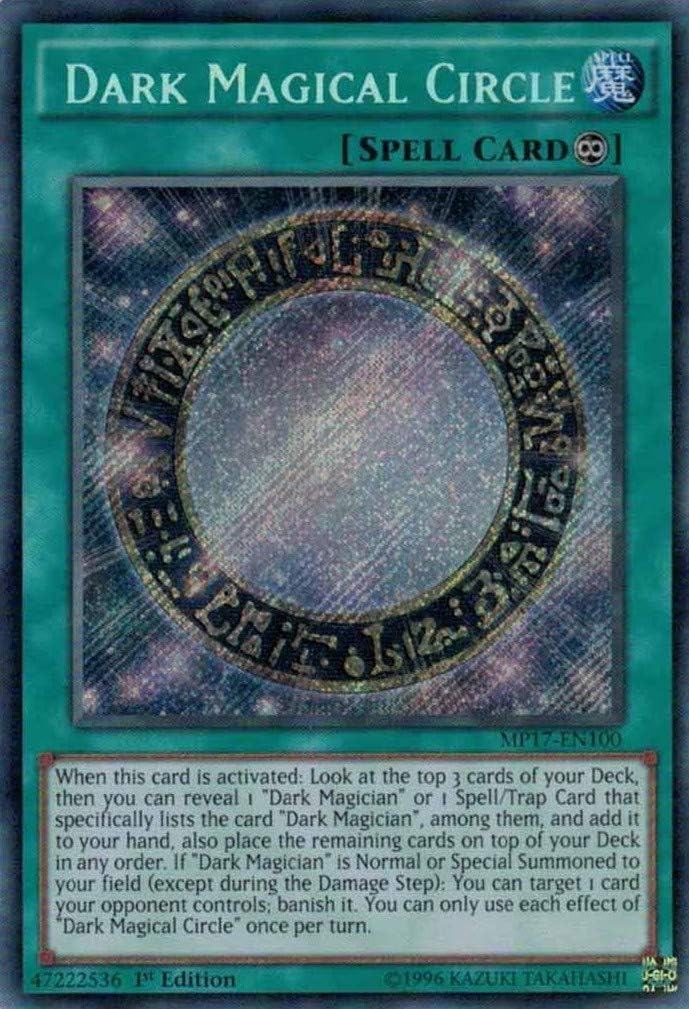 Dark Magical Circle - MP17-EN100 - Secret Rare - 1st Edition