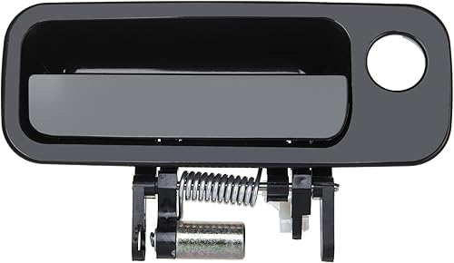 OCPTY Manija de puerta exterior del pasajero delantero derecho de repuesto para 1997-2001 para manija de puerta exterior Camry Negro