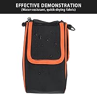 Vista 6 de Para Zebra QLN220 & ZQ610 Estuche de transporte portátil para impresora térmica con correa para el hombro Naranja