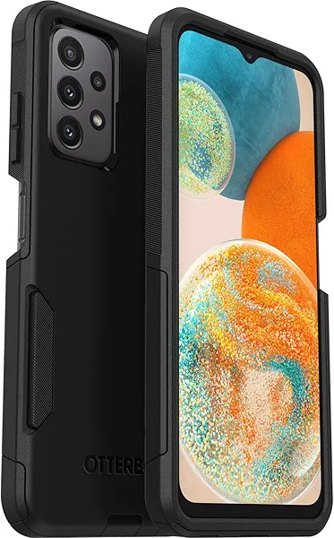 OtterBox Galaxy A23 5G UW Commuter Series Case - Black, Slim & Tough, Pocket-Friendly, with Port Protection