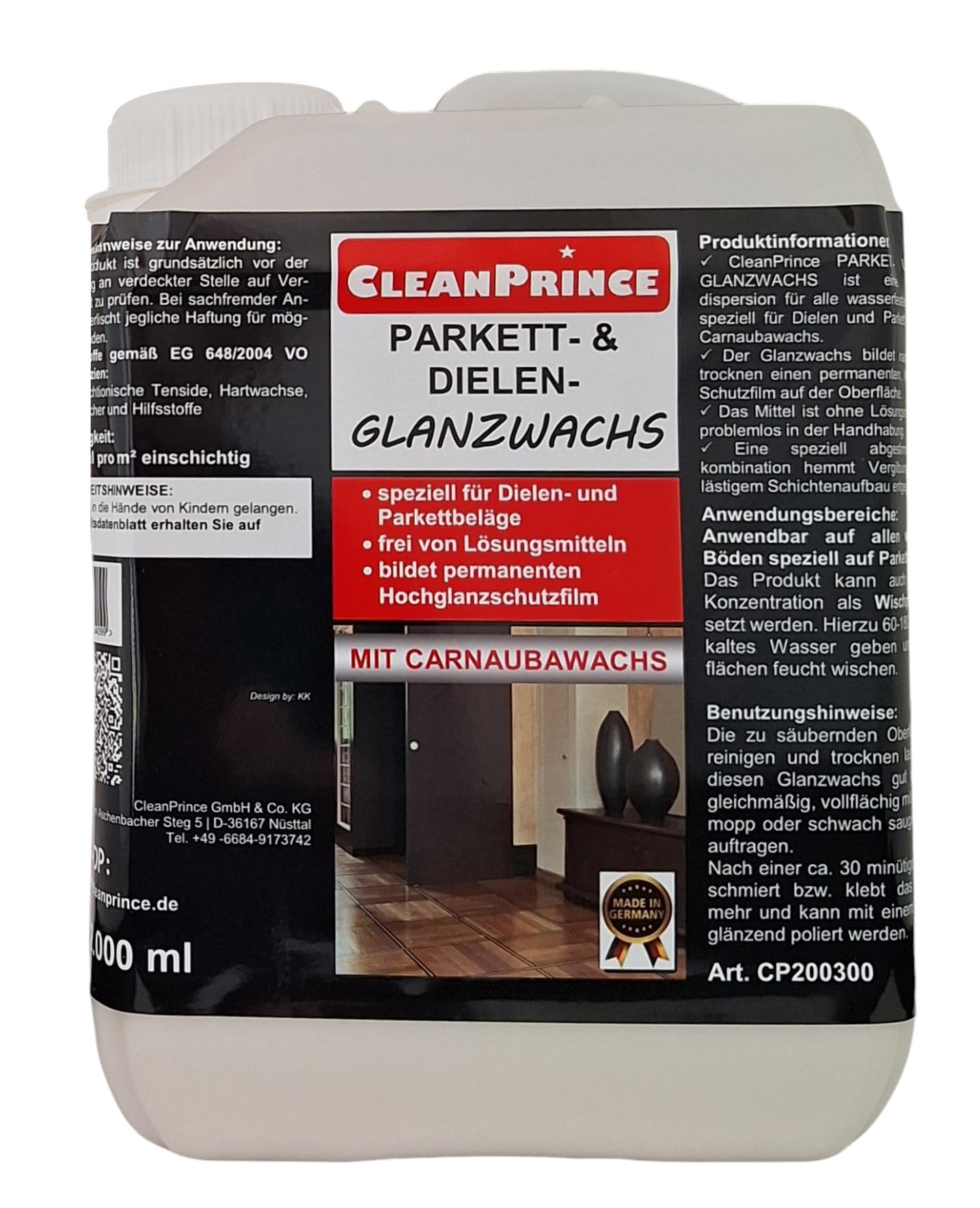 3 x 2 Litros Parquet y Entarimados Set de Cuidado, Compuesto 2 Cera Brillo, 2 Jabón Suelo Madera, 2 Cera-Ex, Detalle info: Cera-Ex Wachsentferner Capas Schichtenlöser Schichtenentferner líquido Limpiadores Cera-Detergente Cleaner Eliminador Básico, Limpie