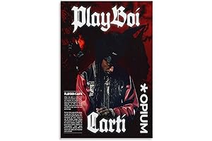 Playboi Carti Poster, 2024 Album Cover Art, Unframed