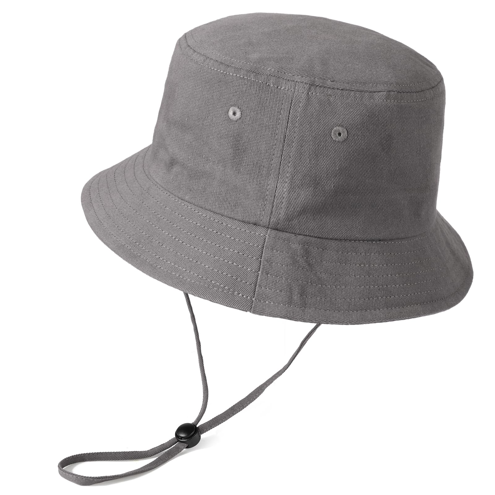 TAGVO Cabezas Grandes Sombrero de Pescador para Hombres Mujeres, XXL Algodón Cubo Sombreros Plegables Sombrero de Pesca Bucket Hat para al Aire Libre