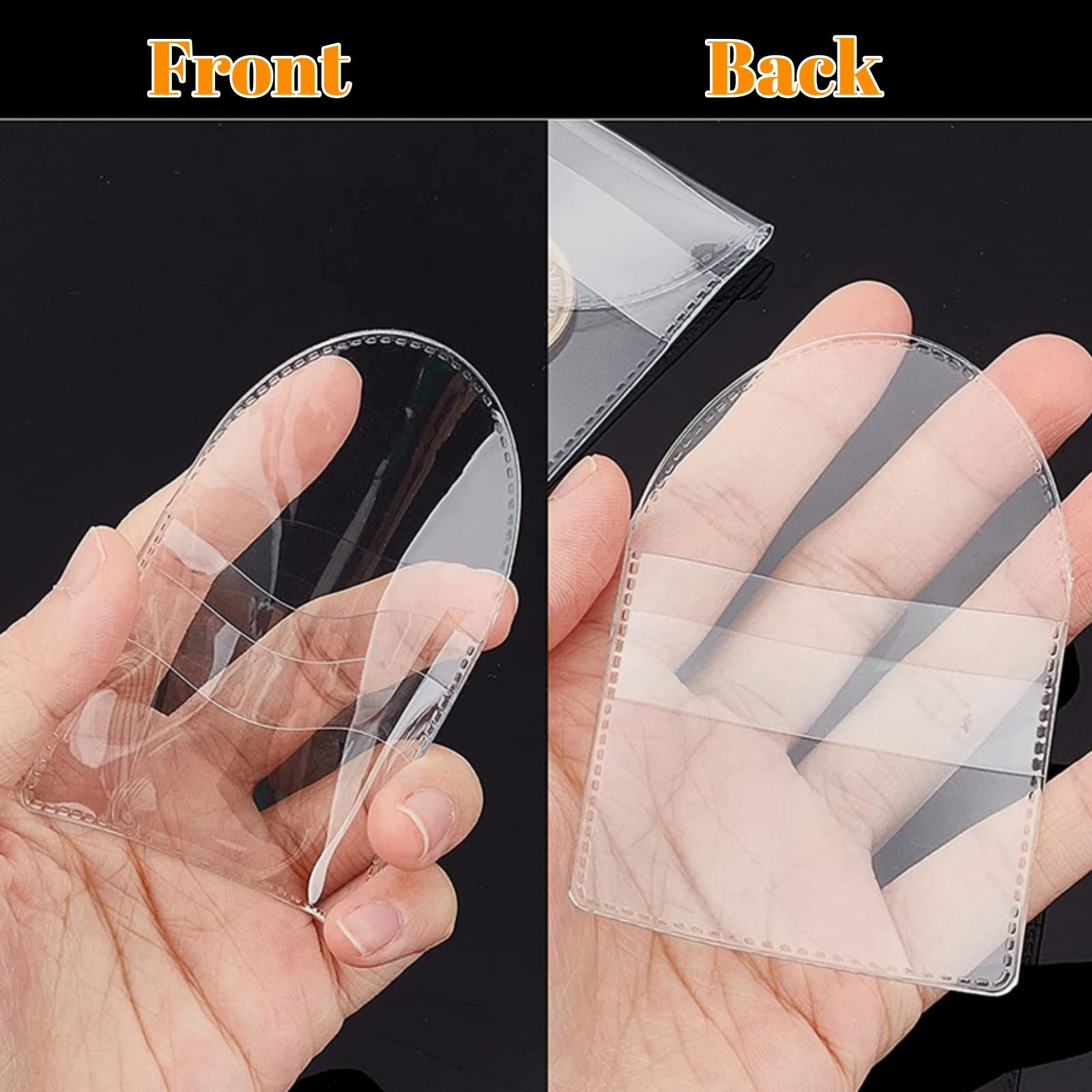 30 Piezas de Cartón para Monedas de Regalo, para Coleccionar y Proteger Monedas (5.2CMx 5.2CM Pulgadas Cuadradas), Bolsas para Monedas de Plástico PVC Transparente