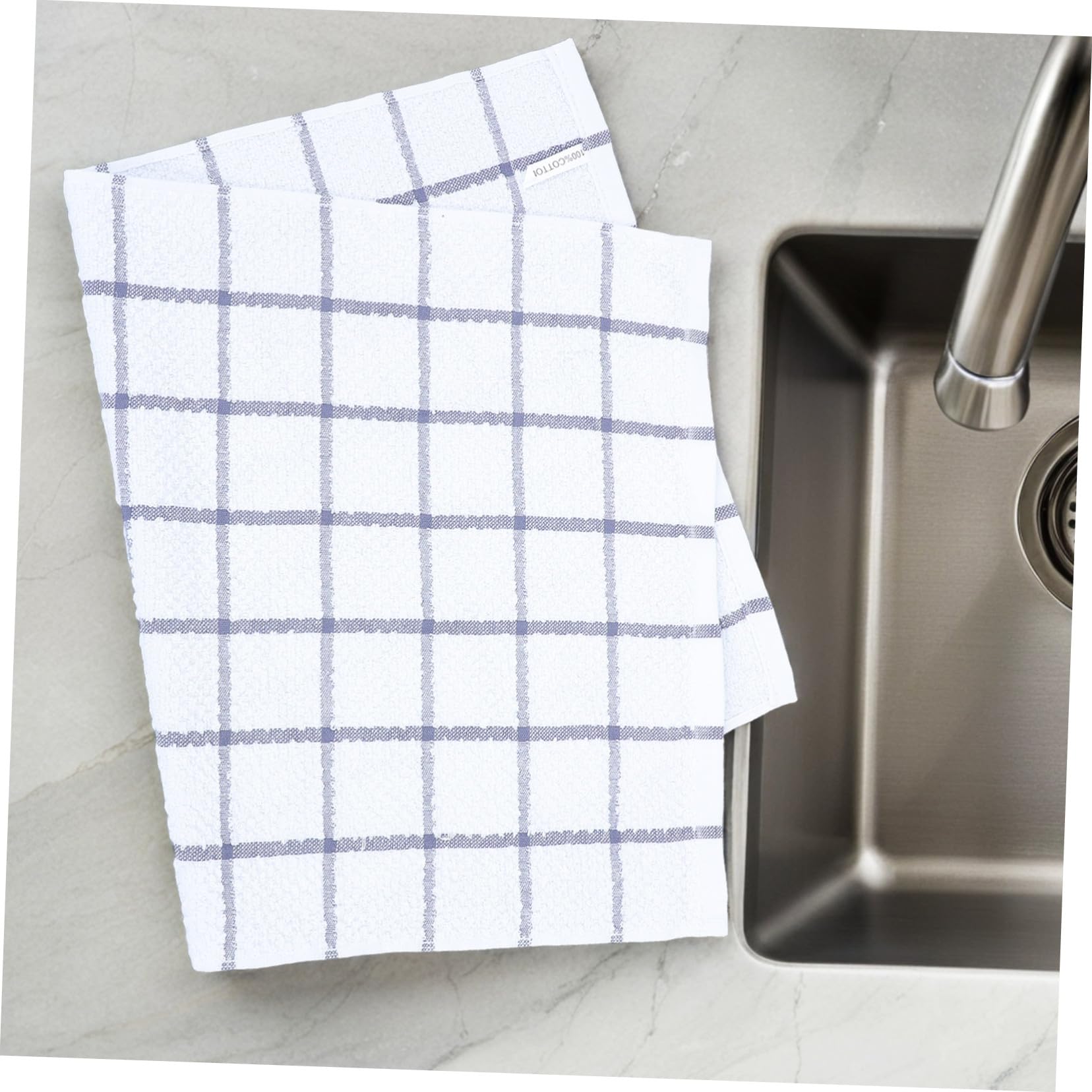 Cabilock Paños de Cocina de Algodón de Alta Absorción 6 Unidades