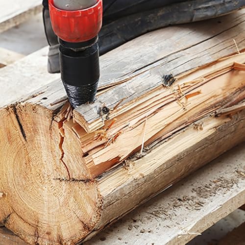 Miniatura 3 de Dotmalls Easysplit - Broca de madera de fácil división, broca divisora de troncos de leña, broca divisora de madera, taladro de fácil división de