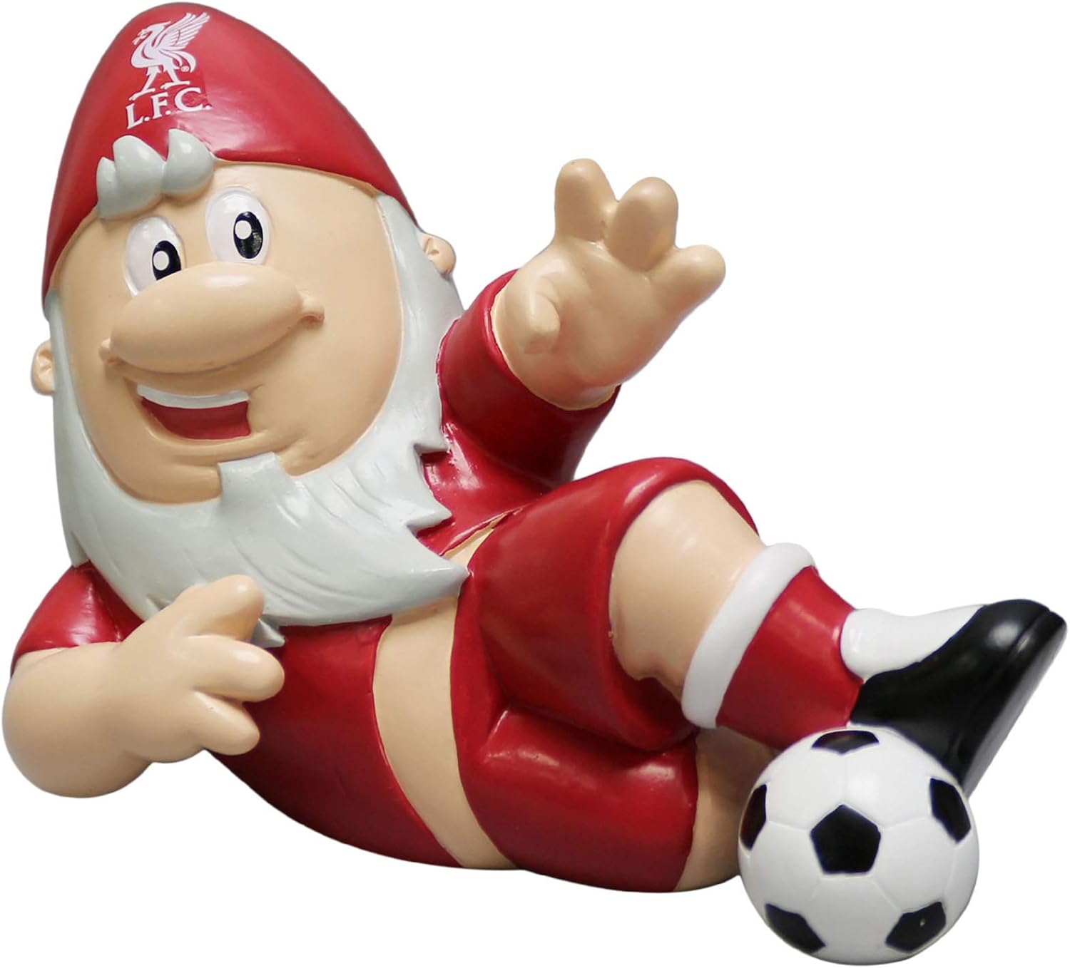 FOCO EPL Liverpool FC Football Premier League Championship Sliding Tackle Garden Gnome Ornament Indoor/Outdoor