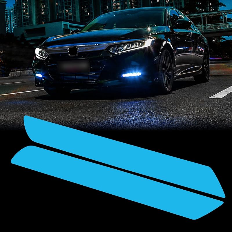 Película de vinil azul para farol de neblina TOMALL Honda Accord 2018–2020 – Par