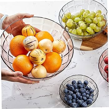 Amazon.co.jp: OUNONA 耐熱ガラス ボウル サラダボウル 透明