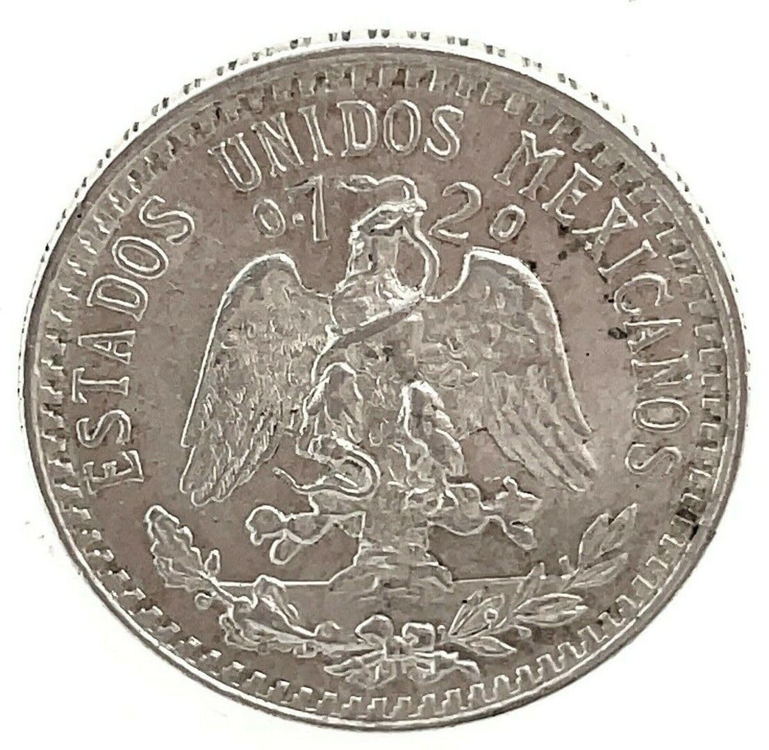 1939年 1943年 メキシコ セット 1ペソ, 20, 50センタボ Amazon.com: 1920-1943 Mexican 20 Centavos Silver Libertad 