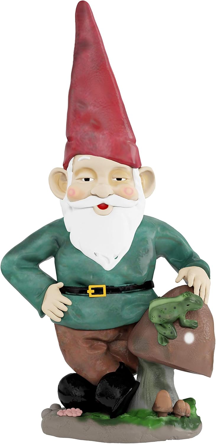 Pure Garden Turtle Statue,Green / Brown
