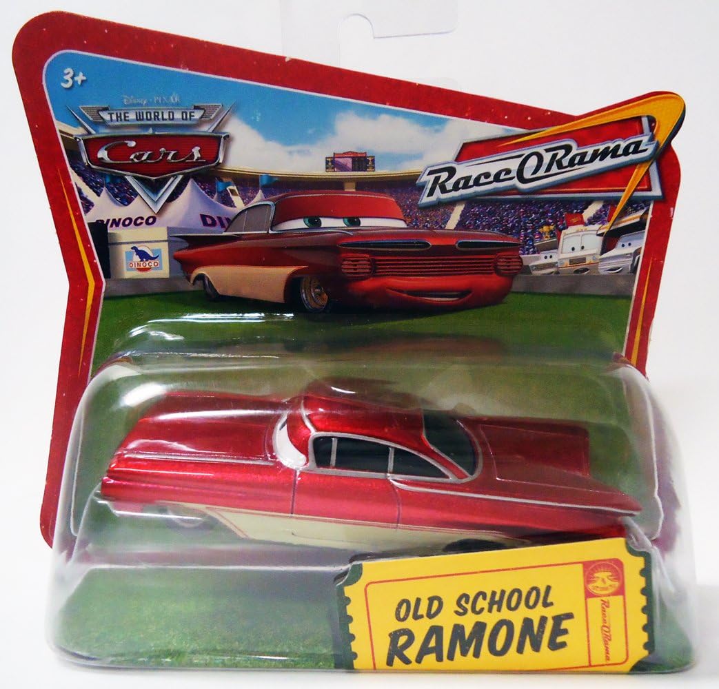 DISNEY PIXAR CARS OLD SCHOOL RAMONE RACE O RAMA CHECK LANE CARD by Disney