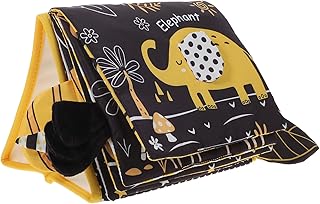 ABOOFAN 2 Peças Calendário De Mesa Pano Livros De Bebê Brinquedos Para Bebês Livros De Espelho De Chão Brinquedos Interativos Para Bebês Brinquedos De Desenvolvimento Inicial Livro De