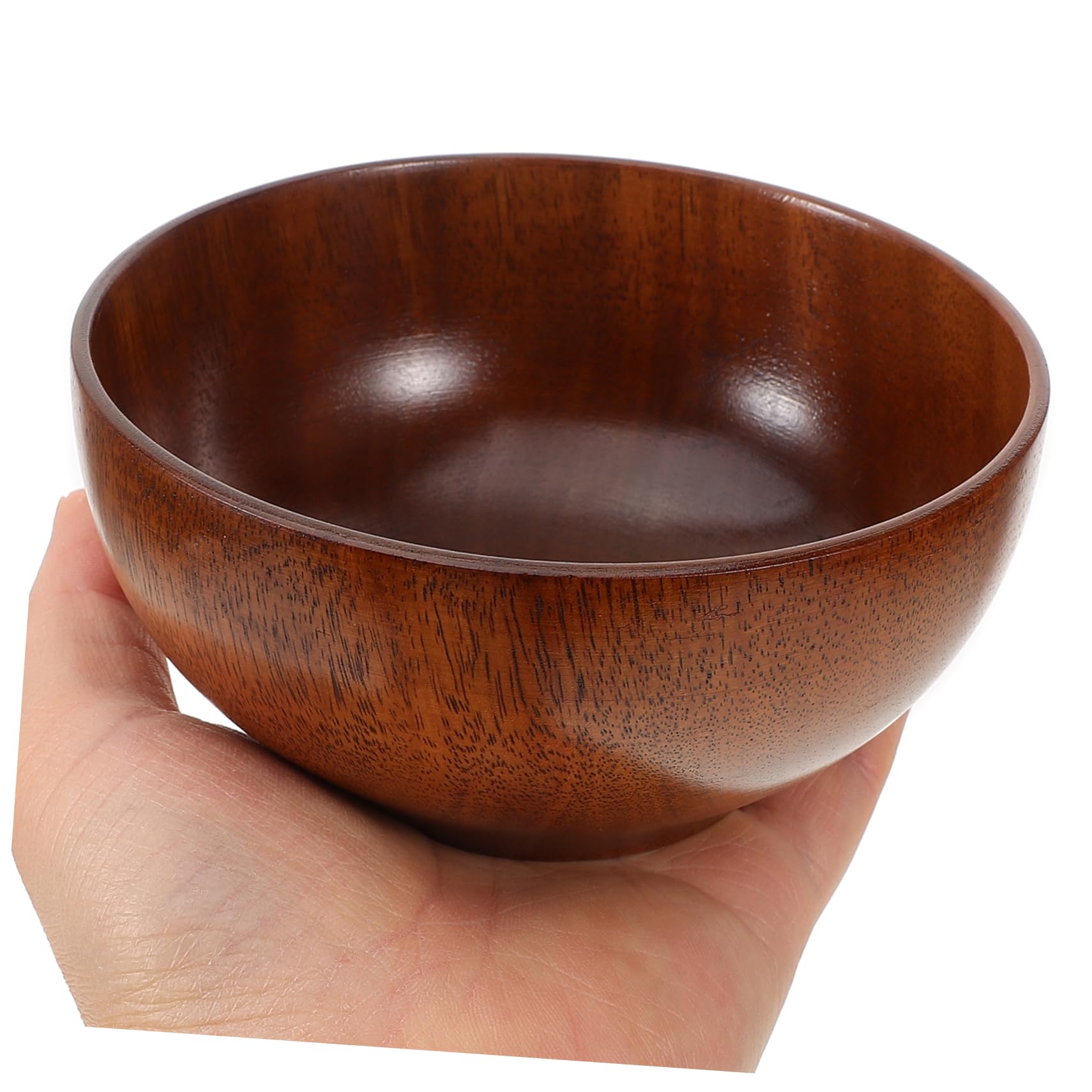 MAGICLULU 2 Ensaladeras De Madera Para Frutas Cuencos De Madera Para Servir Fruteros Para Encimera De Cocina Cuencos De Para Ensalada Cuenco De Sopa De Cuenco Para Servir