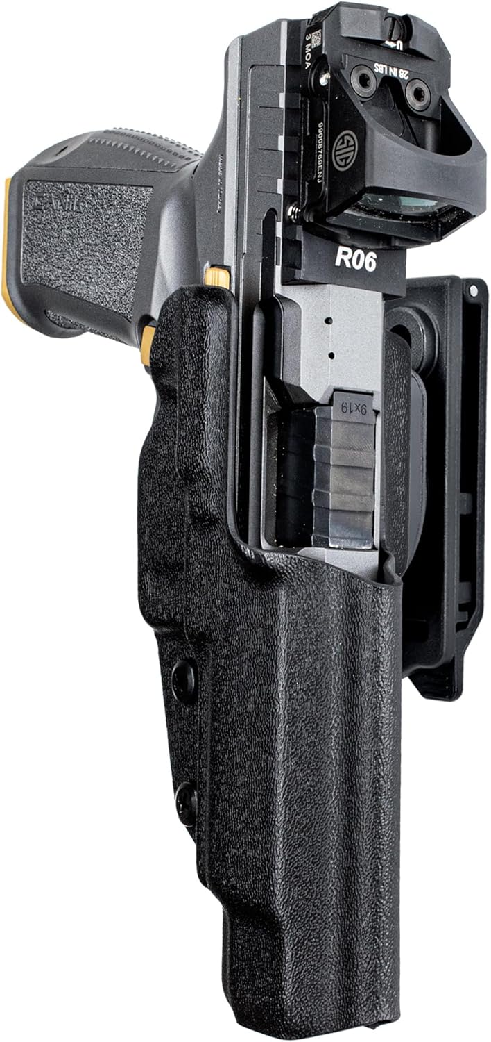 OWB Quick Release IDPA Holster fits Canik SFX Rival w/Align Tactical Thumb Rest