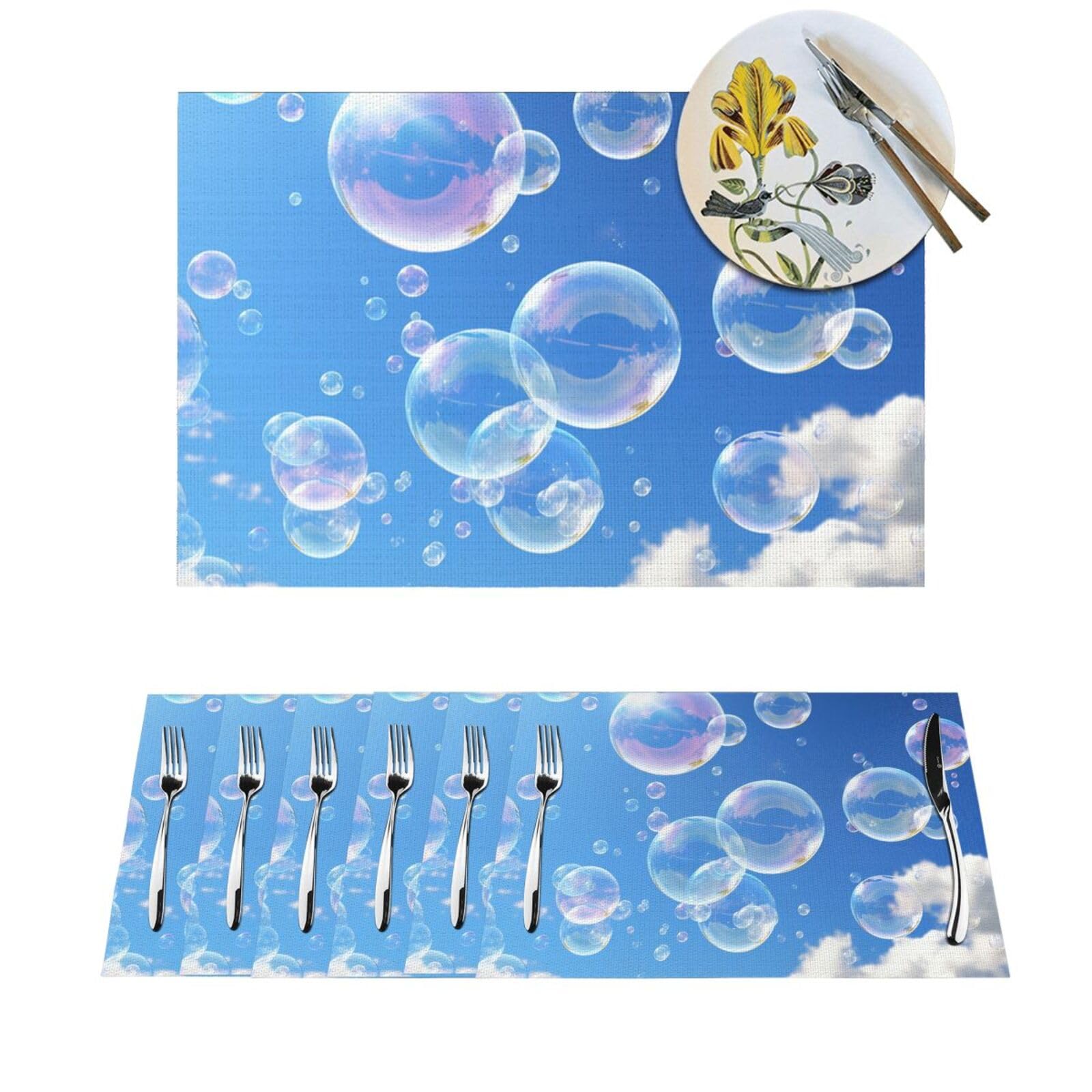 Sets de table antidérapants lavables en PVC pour protéger votre table
